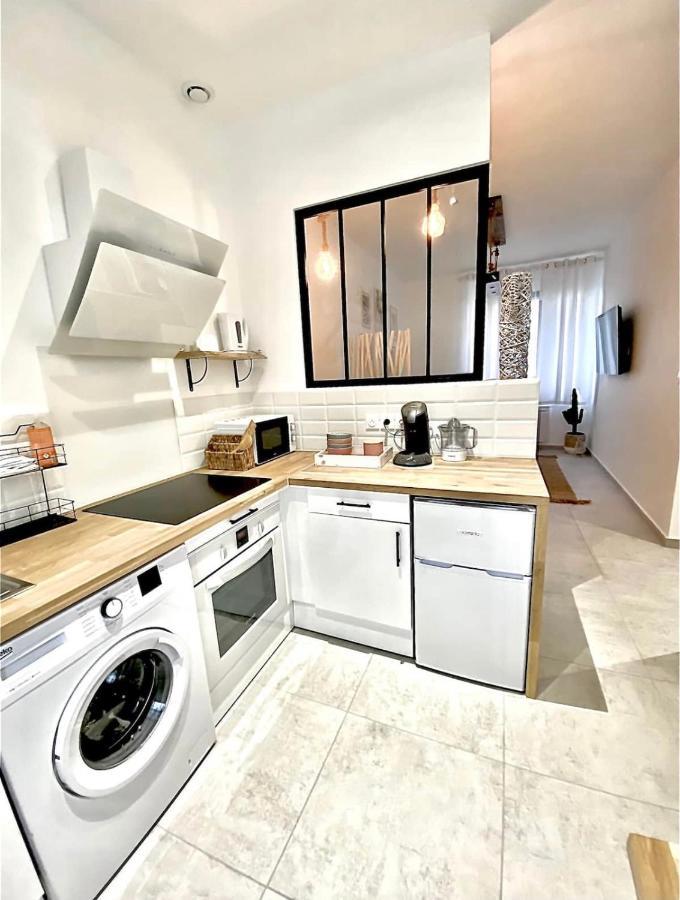 Ferienwohnung L'Escale - Le Boho + Garage + Netflix Saint-Etienne  Exterior foto